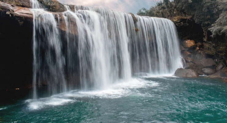 Agua en cascada