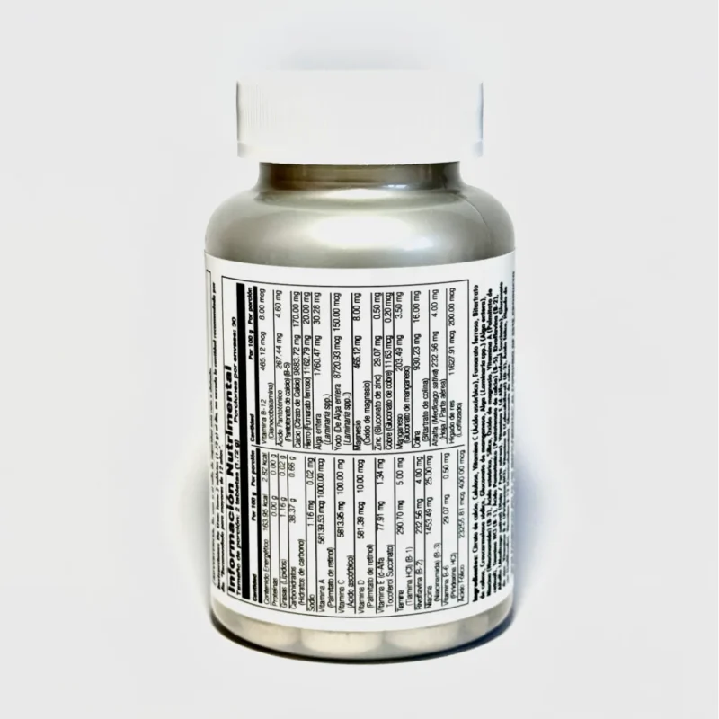 Multivitamínico Diario (Vitaminas y Minerales) - KAL - Image 3